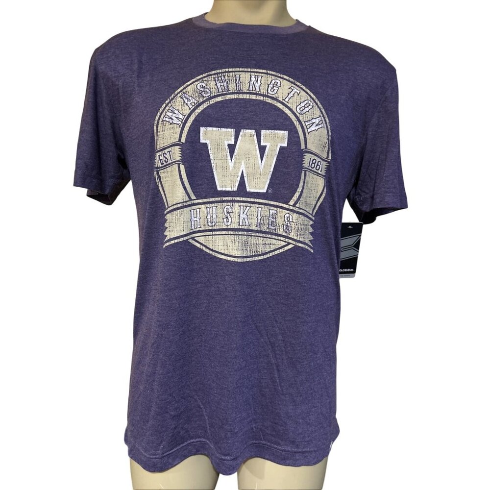 NEW Washington Huskies Colosseum Athletics Purple Men's L